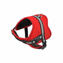 Paris Prix Harnais pour Chien Essentiel 45cm Rouge