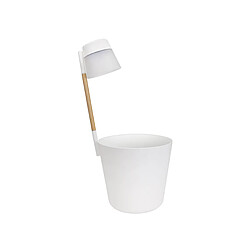 ELHO Pot de fleurs rond Flower Light Ø 27 x H.61 cm - Blanc