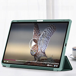 Avis Avizar Housse pour iPad Air 13 2024 Support Vidéo / Clavier Mise en Veille Vert Foncé