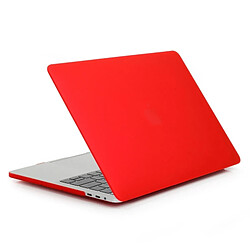 Wewoo Housse Étui rouge pour 2016 MacBook Pro 13,3 pouces sans barre tactile A1708 2 en 1 Coque de protection en plastique dur givré + Version Europe Ultra-mince TPU Protecteur de clavier