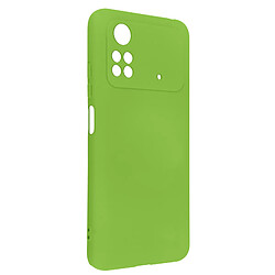 Avizar Coque Xiaomi Poco M4 Pro 4G Semi-rigide Soft-touch Fine vert