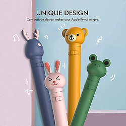 Avis Universal Boîtier pour pomme crayon 1ère génération mignonne carillon de manche en silicone doux en silicone