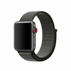 PHONECARE Bracelet NylonSense pour Apple Watch Edition Series 7 - 45mm - Noir