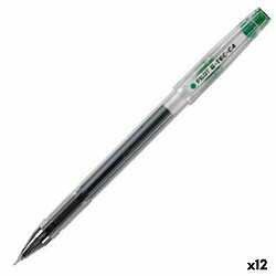 Stylo gel Pilot G-TEC C4 Vert 0,2 mm (12 Unités)