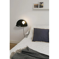 faro Applique murale Nit Noir mat 1 ampoule 20cm