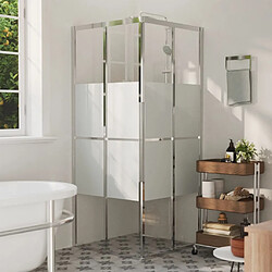 vidaXL Cabine de douche ESG 80x80x180 cm