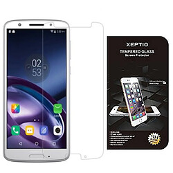 Motorola Moto G6 : Protection d'écran en verre trempé - Tempered glass Screen protector 9H premium / Films vitre Protecteur d'écran smartphone (Lenovo) Moto G 6 smartphone 2018 - Version intégrale avec accessoires - XEPTIO