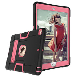 Avis Coque en TPU combo anti-choc avec béquille noir/rose pour votre Apple iPad 10.2 (2019)