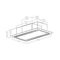 Avis Hotte plafond 90cm 550m3/h inox - prf0141953 - ELICA