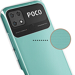 Acheter Avizar Coque pour Xiaomi Poco C40 Silicone Gel Ultra fine Anti-jaunissement Transparent