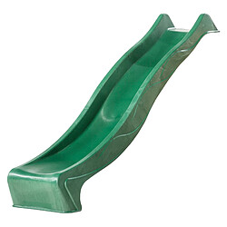 AXI Sky230 Toboggan à Eau en VERT - 228 cm | Élément complémentaire pour aire de jeux / maison de jeu enfant | Toboggan pour hauteur de estrade 120 cm