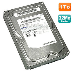 Disque Dur 1To SATA 3.5" SAMSUNG Spinpoint F1 HD103UJ 0FY878 FY878 7200RPM 32Mo - Occasion