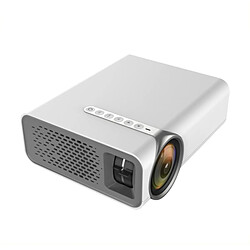 Wewoo YG520 Projecteur LCD HD 1800 Lumens, Haut-parleur intégré, Disque Can Read U, Disque dur portable, Carte SD, DVD de connexion AV, Décodeur. (Blanc)