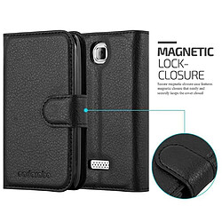 Cadorabo Coque WIKO CINK PLUS Etui en Noir