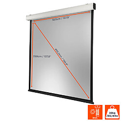 Ecran de projection celexon Motorisé Expert XL 350 x 350 cm