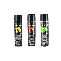 Pack 3 Colles en aérosol 3M Scotch Weld