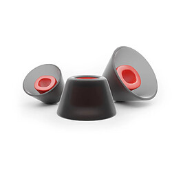 OKULI 12 x Écouteurs en Silicone Embouts d'oreilles pour JBL Tune Flex Casque Écouteurs en Noir