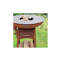 Avis Remundi Barbecue brasero en acier Zelos Hauteur 87 cm Diamètre 102 cm.