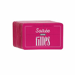 Paris Prix Jeu de 54 Cartes Débat Soirée Filles 8cm Rose