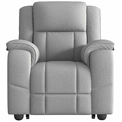 Avis vidaXL Fauteuil inclinable gris nuage tissu