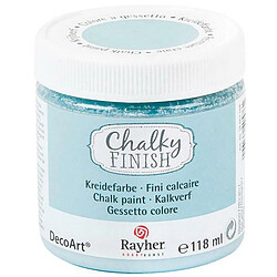 Rayher Peinture craie bleu gris Chalky Finish