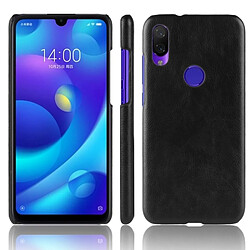 Acheter Wewoo Coque antichoc Litchi Texture PC + PU pour Xiaomi Mi Play (Noir)