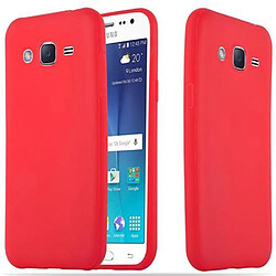 Cadorabo Coque Samsung Galaxy J2 2015 Etui en Rouge