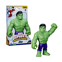 Hasbro Marvel Spidey et ses Amis Extraordinaires, figurine de super-héros format géant Hulk de 22,5 cm pour enfants a partir de 3 ans