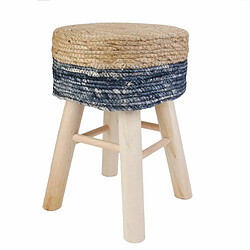 Paris Prix Tabouret Design en Bois Lagoon Bleu 