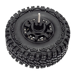 Moyeu De Roue Beadlock 1,9 / 2,2 "pour Accessoires De Chenille RC à L'échelle 1/10 Noir