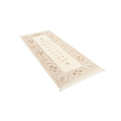 Vidal Tapis de couloir en laine 201x84 beige Darya