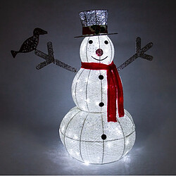 Monstershop Bonhomme de Neige Lumineux LED Blanc Froid