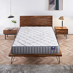 Sensoreve N°1 Matelas Sirius LATEX NATUREL 180x200cm - Épaisseur 22cm-Soutien Tonique Parfait & Enveloppant