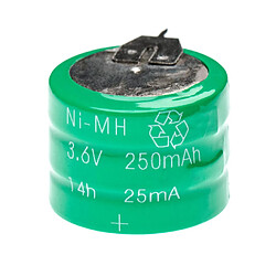 vhbw Batterie remplacement pour V250H pour modèlisme RC (250mAh, 3,6V, NiMH), avec connexion à 3 broches