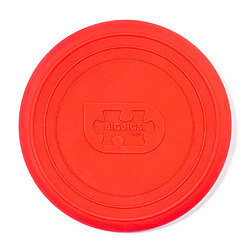 Bigjigs Toys Disque volant en silicone rouge