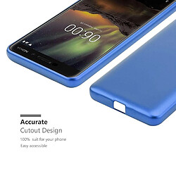 Cadorabo Coque Nokia 6,1 Etui en Bleu pas cher