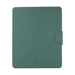 Etui en PU avec support et porte-stylo vert foncé pour votre Apple iPad Pro 12.9 pouces (2021)