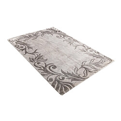 Vidal Tapis de laine 183x122 gris Darya