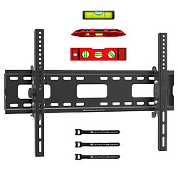 Support TV mural Maclean MC-421 max VESA 600x400, 32-90" 80kg réglage de l'inclinaison +15°~-15°