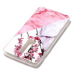 Acheter Wewoo Coque en TPU Motif Marbre Pour OnePlus 6 Plum Blossom