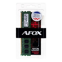 Mémoire RAM Afox DDR3 1333 UDIMM CL9 8 GB