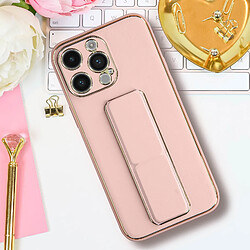 Acheter Avizar Coque pour iPhone 14 Pro Max Silicone Béquille pliable Système magnétique Rose