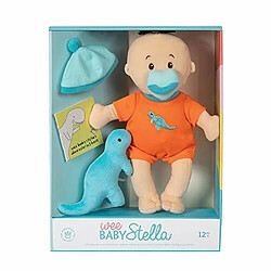 Manhattan Toy Wee Baby Stella Tiny Dino Ensemble de poupAe souple 30,5 cm