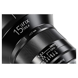 Avis Irix Lens Irix Objectif Photo 15mm f/2.4 Blackstone