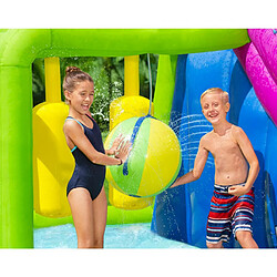 Avis Splash Course aire de jeux aquatique gonflable pour enfants Bestway 53387