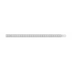 Metrica 24053 Règle inox flexible 250 mm mm/mm