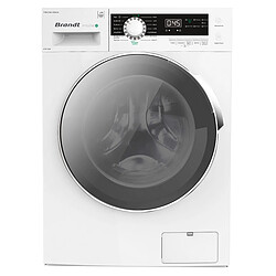 Lave-linge hublot 7kg 1400 tours/min blanc - WFB174QW - BRANDT