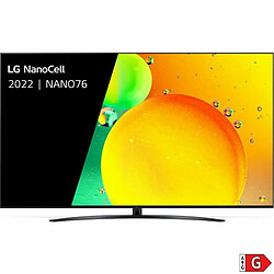 Téléviseur intelligent LG 75Nano766Qa 75 4K Ultra Hd Nano Cell Wifi LG pas cher