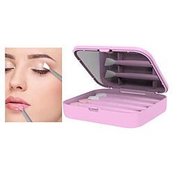 Pinceaux En Silicone 2x Yeux Et Lèvres 2x Pour Applicateur Correcteur De Sourcils Rose pas cher