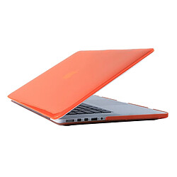 Wewoo Housse Étui Orange pour 2016 Macbook Pro 13.3 pouces A1706 & A1708 Ordinateur Portable Crystal PC de Protection